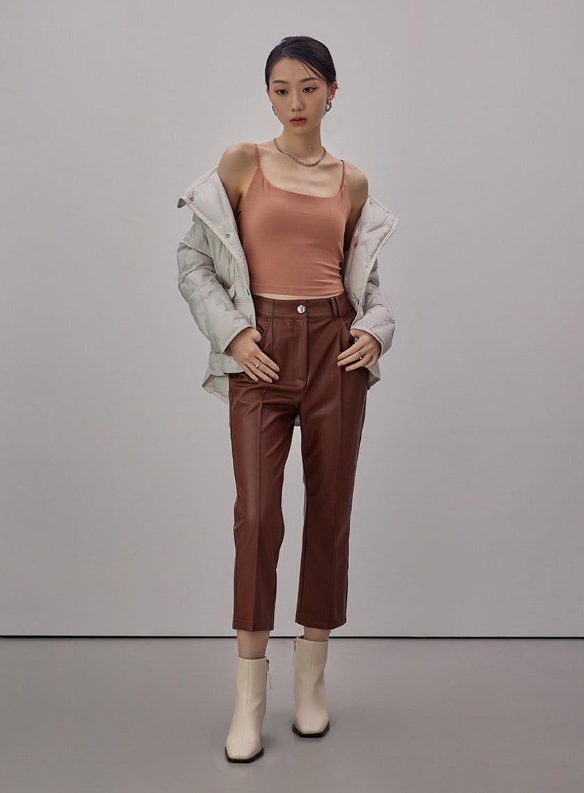 舒適U領美背發熱BRA背心上衣